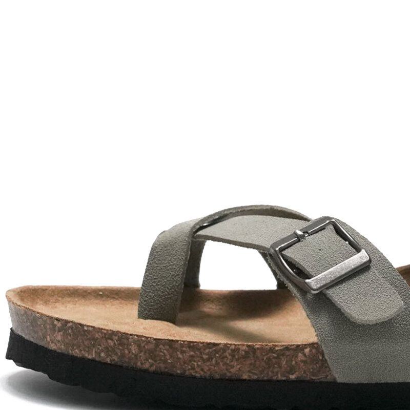 Herren Clip Toe Buckle Slip On Casual Beach Daily Slippers