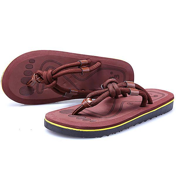 Herren Sommer Strandschuhe Mit Weicher Sohle Und Klippzehen