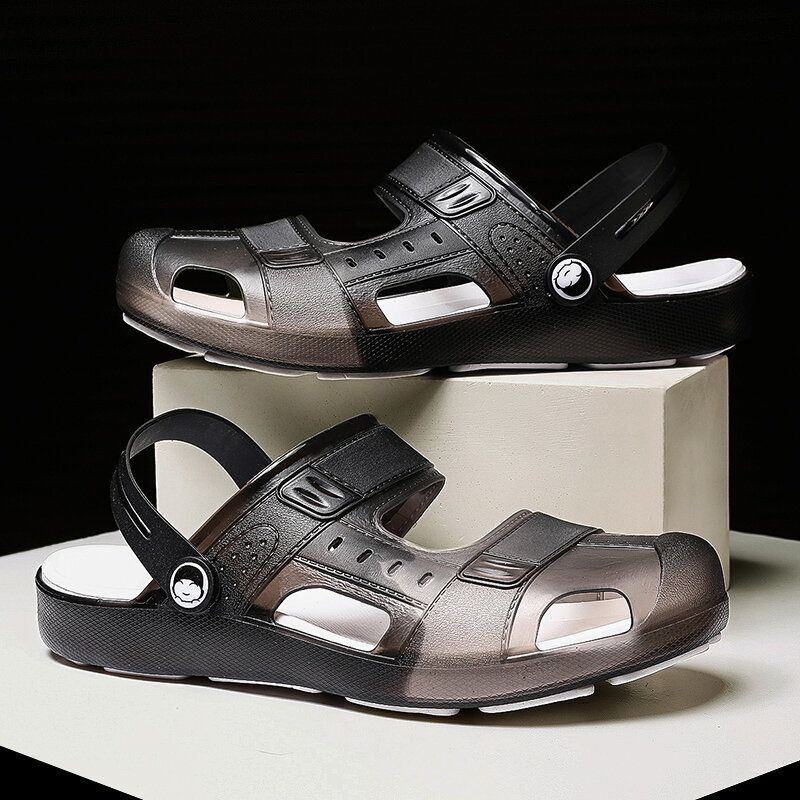 Lässige Wasserdichte Outdoor Strandsandalen Und Hausschuhe Für Herren