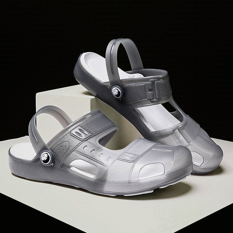 Lässige Wasserdichte Outdoor Strandsandalen Und Hausschuhe Für Herren