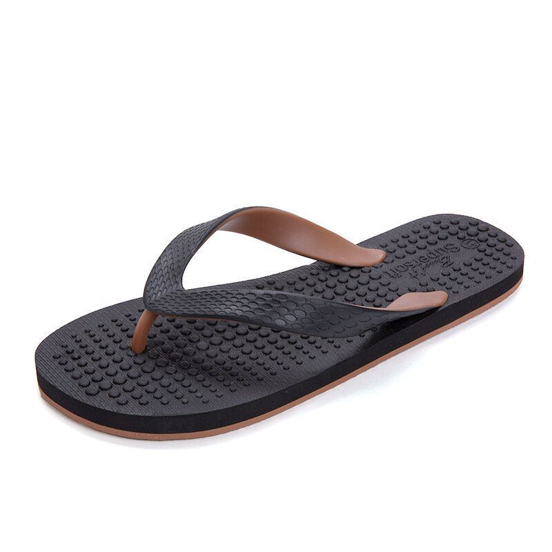 Herren Casual Flip Flop Massage Partikel Hausschuhe