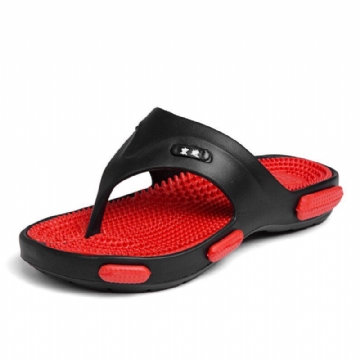 Herren Massage Flip Flop Lässige Weiche Strandhausschuhe