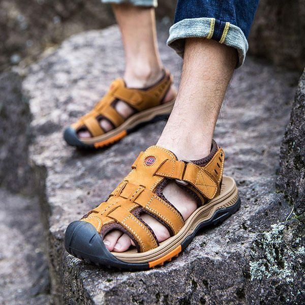 Atmungsaktive Anti Kollisions Zehenhakenschlaufe Für Outdoor Sandalen