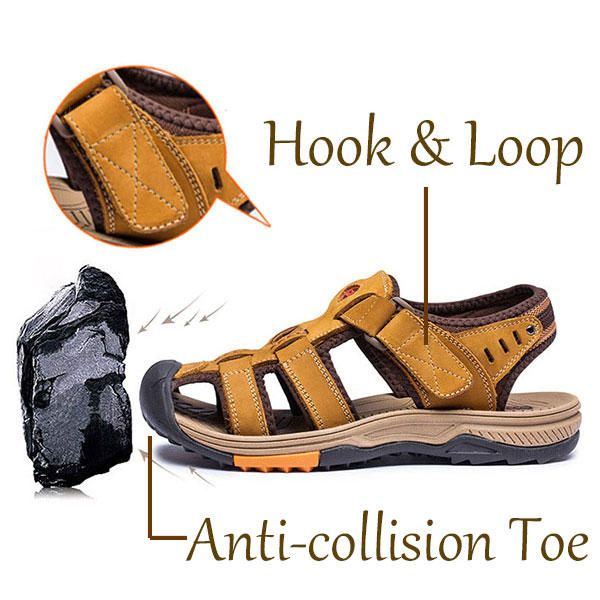 Atmungsaktive Anti Kollisions Zehenhakenschlaufe Für Outdoor Sandalen