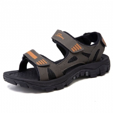 Atmungsaktive Geöffnete Rutschfeste Bequeme Lässige Outdoor Sandalen Für Herren