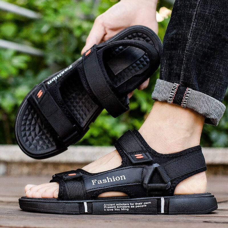 Atmungsaktive Geöffnete Rutschfeste Lässige Outdoor Sandalen Für Herren