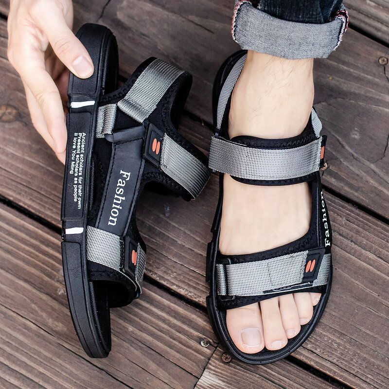 Atmungsaktive Geöffnete Rutschfeste Lässige Outdoor Sandalen Für Herren