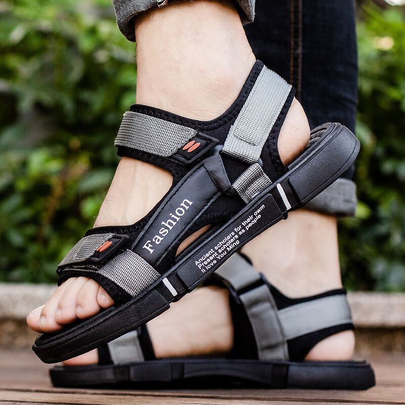 Atmungsaktive Geöffnete Rutschfeste Lässige Outdoor Sandalen Für Herren