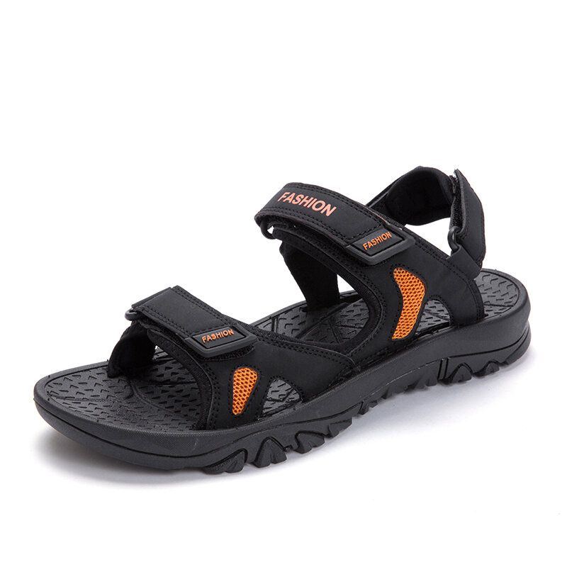 Atmungsaktive Rutschfeste Offene Bequeme Outdoor Sandalen Aus Mikrofaser Für Herren