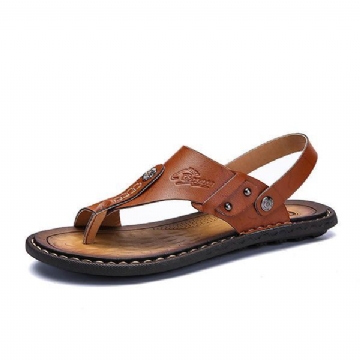 Bequeme Zwei Wege Schuhe Für Herren Mit Clip Toe Sandalen