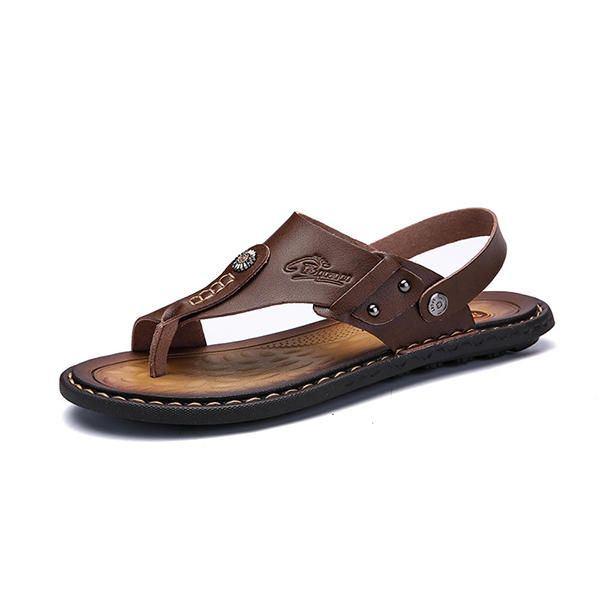 Bequeme Zwei Wege Schuhe Für Herren Mit Clip Toe Sandalen