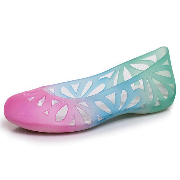 Bunte Weiche Bequeme Slip On Sandalen Für Damen Zum Hineinschlüpfen