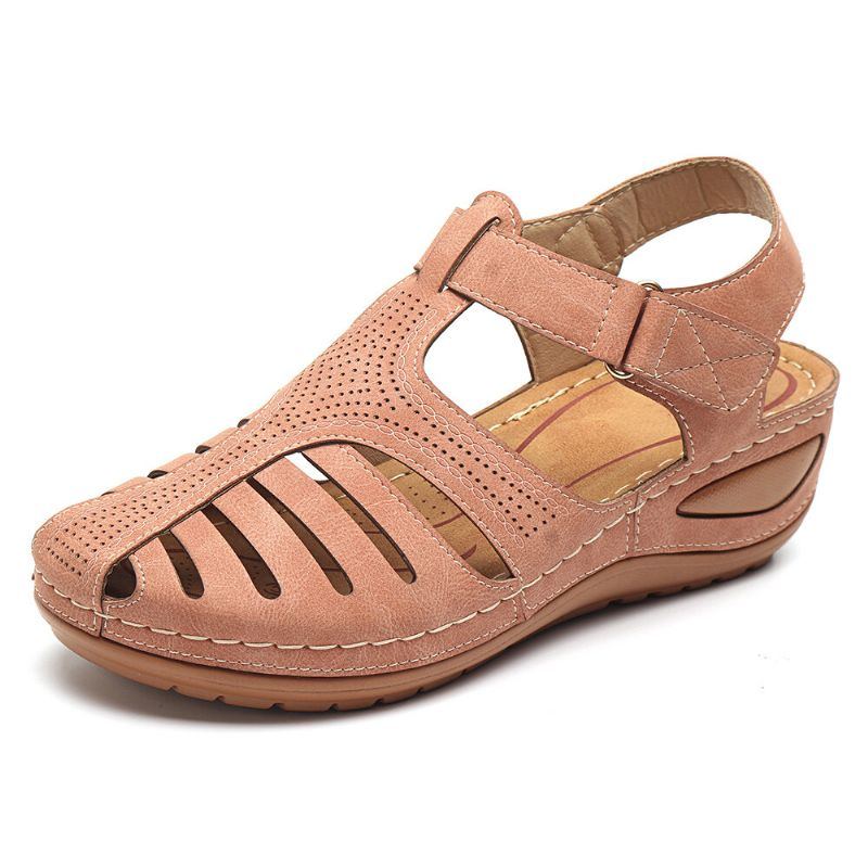 Damen Leichte Freizeitschuhe Aushöhlen Sandalen Mit Weicher Sohle