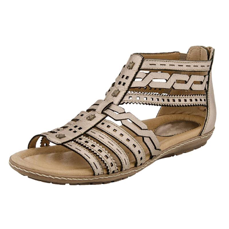 Damen Roman Open Toe Soft Gladiator Freizeitsandalen