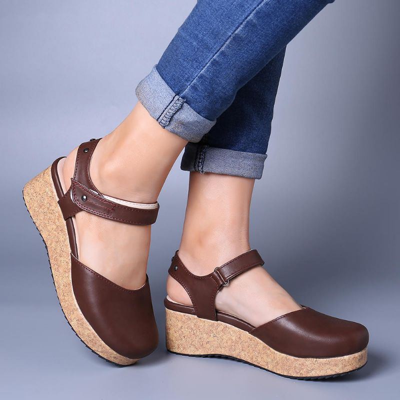 Damenmode Beiläufige Plateausandalen