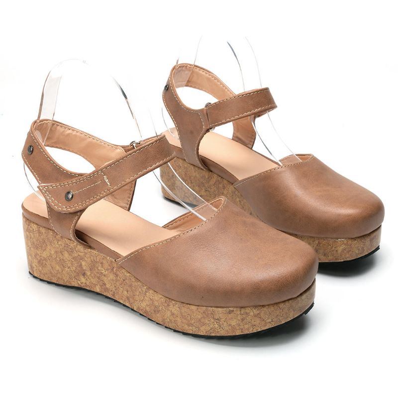 Damenmode Beiläufige Plateausandalen