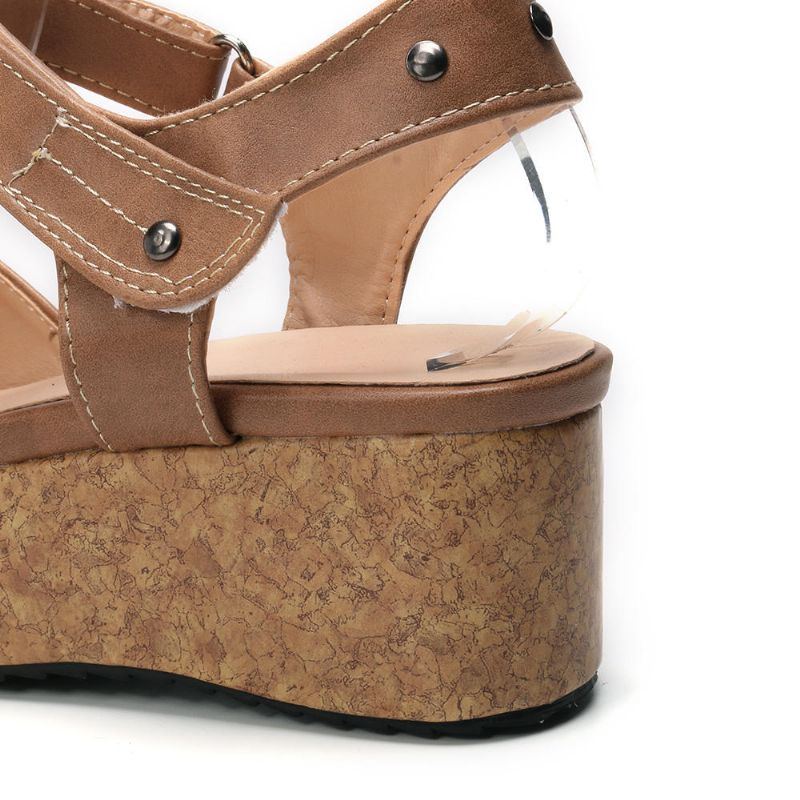 Damenmode Beiläufige Plateausandalen