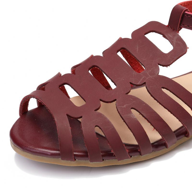 Damen Beiläufige Hohle Leichte Schnallen Sandalen