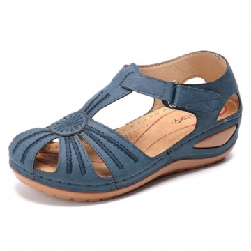 Damen Keilschuhe Spleißen Lässige Bequeme Sandalen