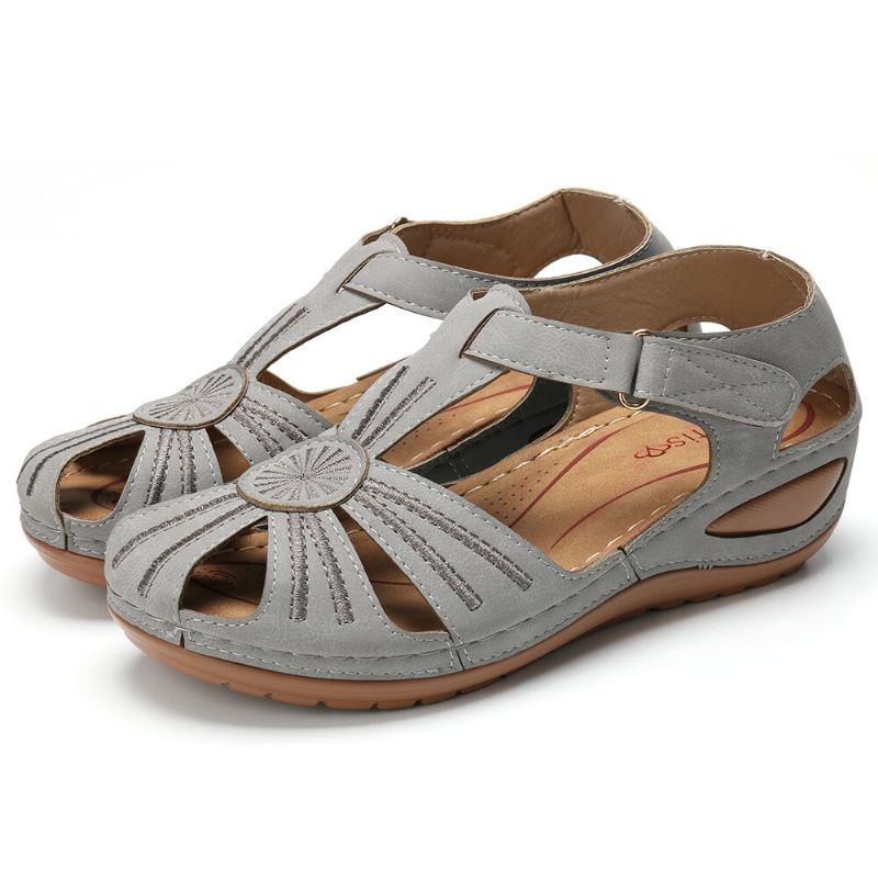 Damen Keilschuhe Spleißen Lässige Bequeme Sandalen