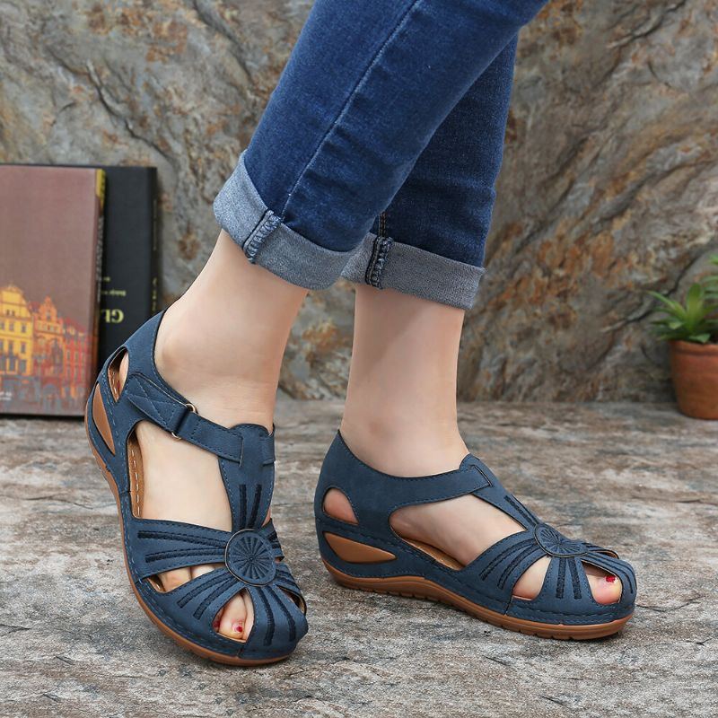 Damen Keilschuhe Spleißen Lässige Bequeme Sandalen