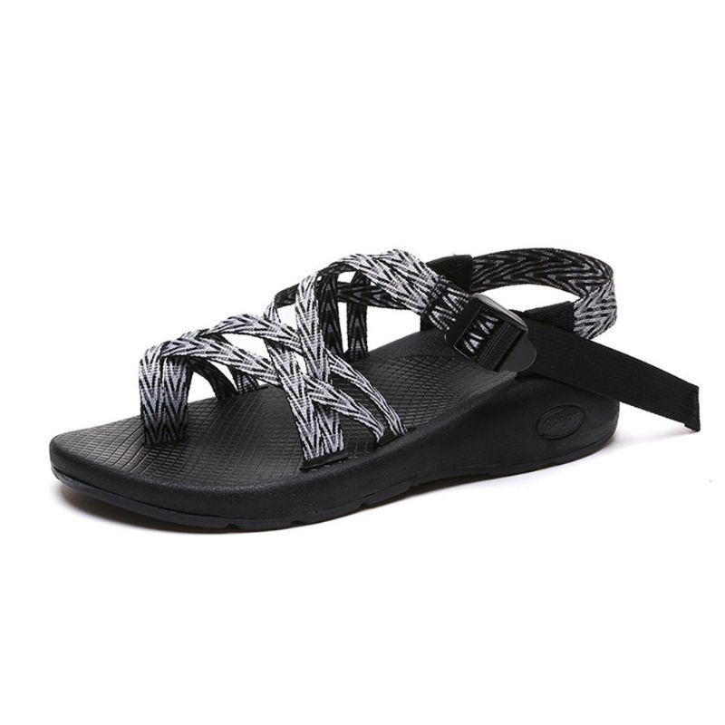 Große Damen Flache Outdoor Casual Walking Sandalen