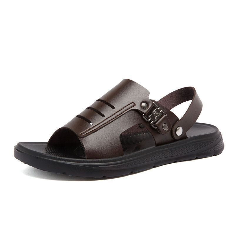 Herren Casual Outdoor Open Toes Two Ways Sommersandalen