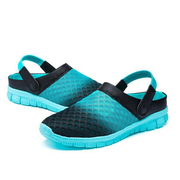 Herren Mesh Beach Outdoor Sandalen Slipper Schuhe