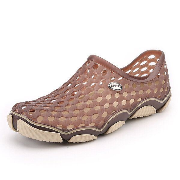 Herren Strandsandalen Flache Outdoor Slip On Höhlenschuhe