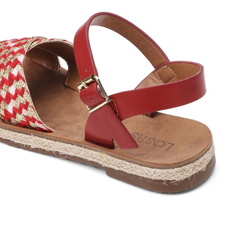 Lässige Sandalen Mit Überkreuzten Riemen Für Damen