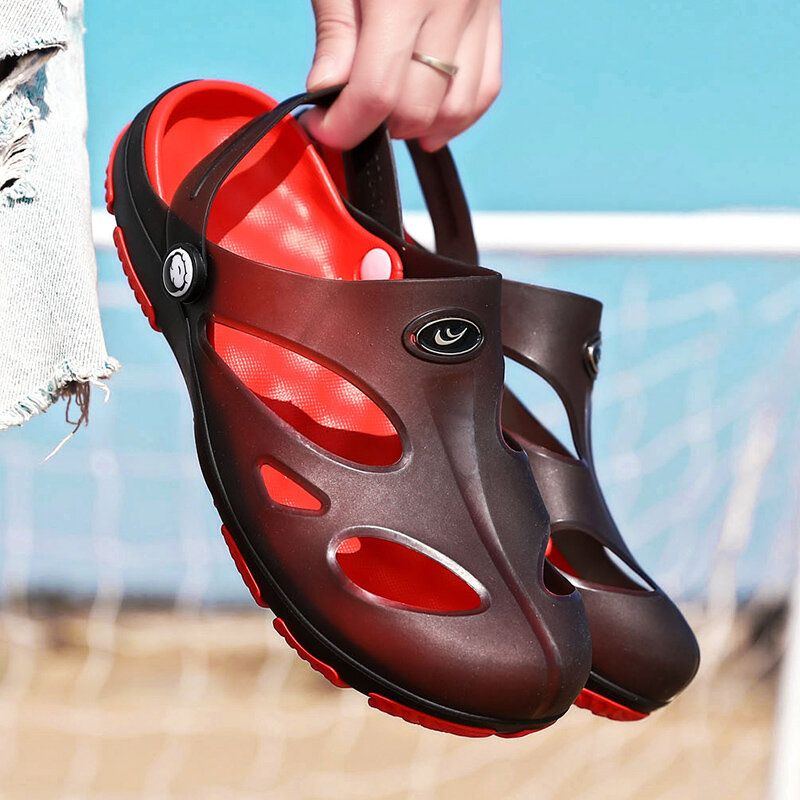 Lässige Tägliche Weiche Rutschfeste Strandsandalen Für Herren