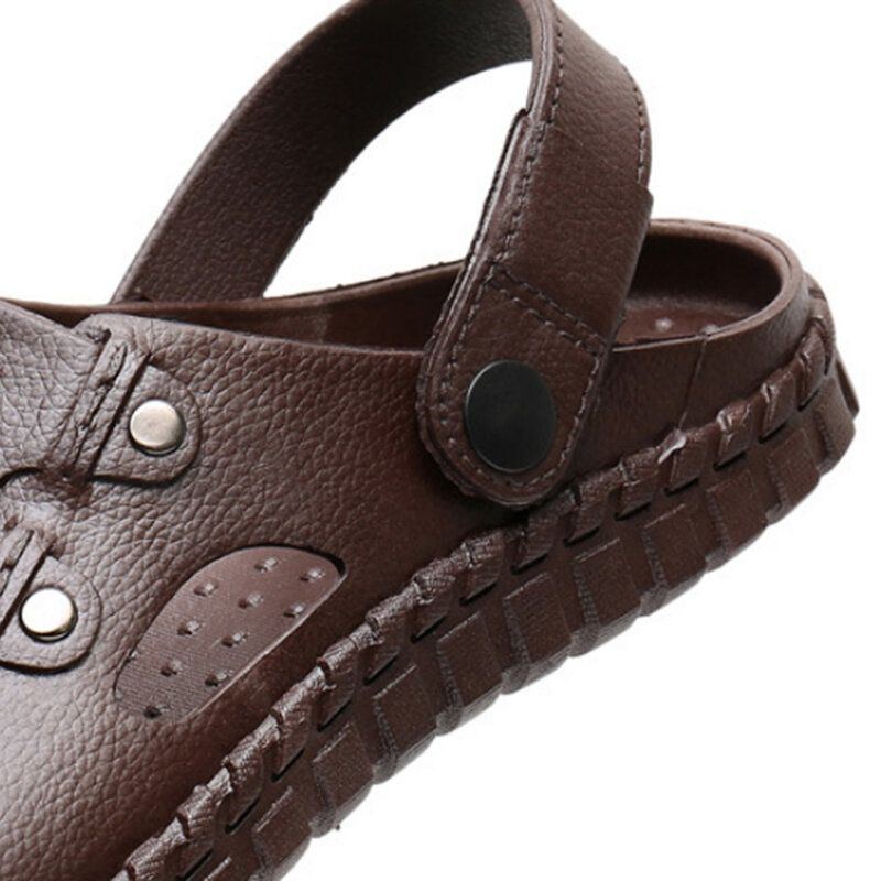 Herren Aushöhlen Slip On Casual Outdoor Fisherman Sandalen