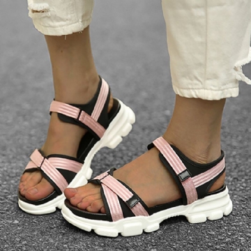 Sport Sandalen Mit Klettverschluss Für Damen