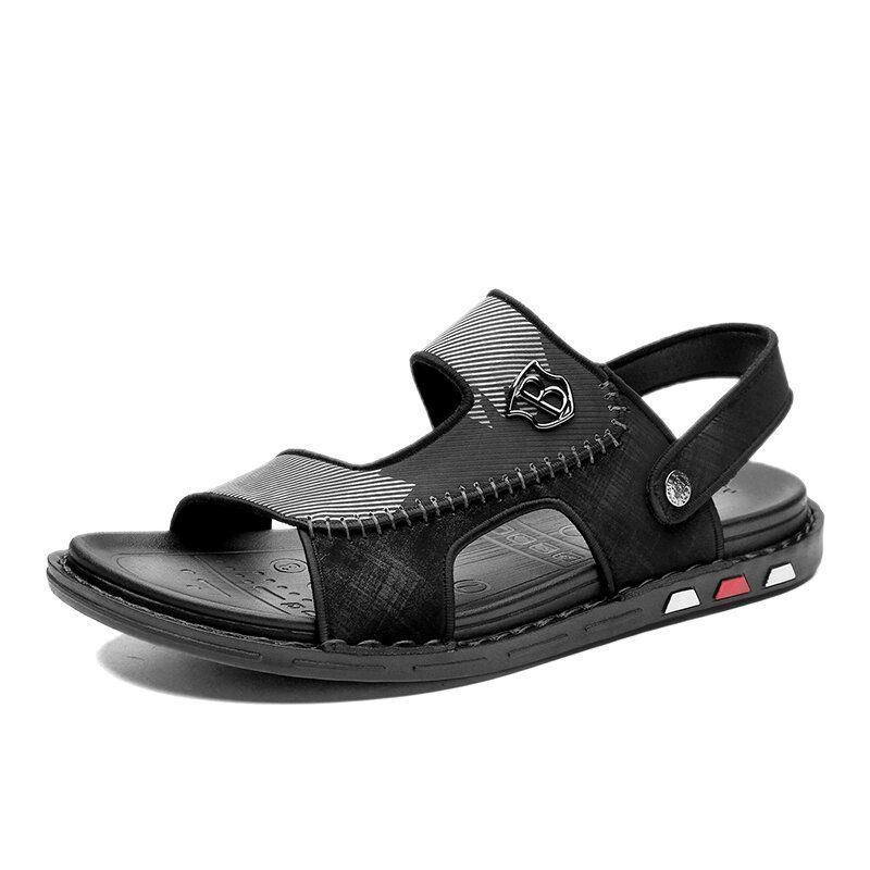 Zwei Wege Rutschfeste Leichte Lässige Outdoor Sandalen Für Herren