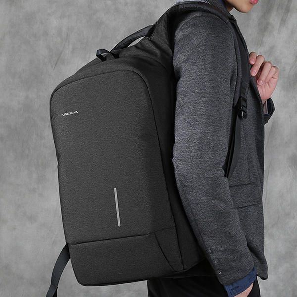 13/15 Zoll Laptop Rucksack Für Herren Wasserdichter Anti Diebstahl Rucksack Mit Externem Usb Anschluss