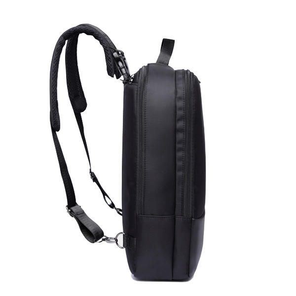 16.5 Zoll Laptop Multifunktions Herren Nylon Rucksack Geschäftsreisen Handtasche Umhängetasche