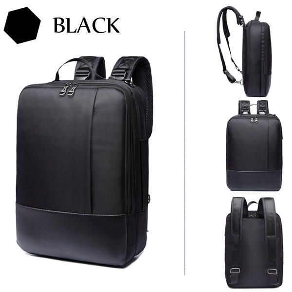 16.5 Zoll Laptop Multifunktions Herren Nylon Rucksack Geschäftsreisen Handtasche Umhängetasche