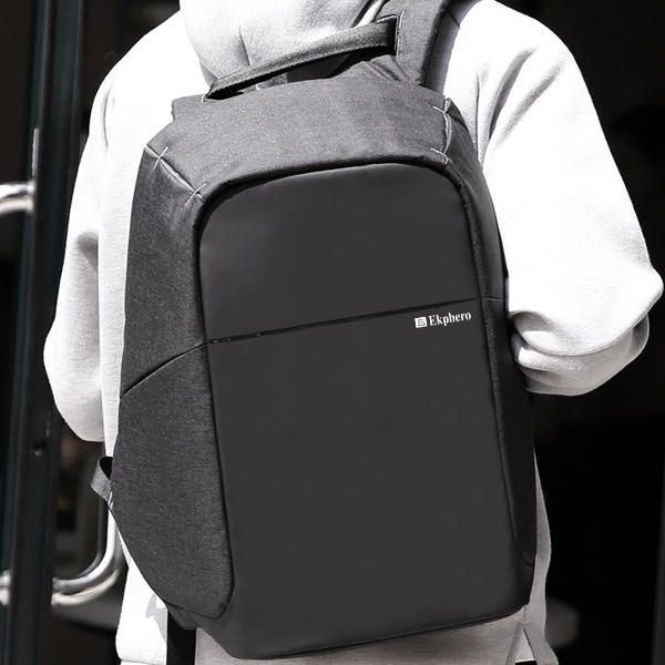 Anti Diebstahl Rucksack Für Herren Wasserdichte Reisetasche Mit Usb Ladeanschluss Und Audioanschluss