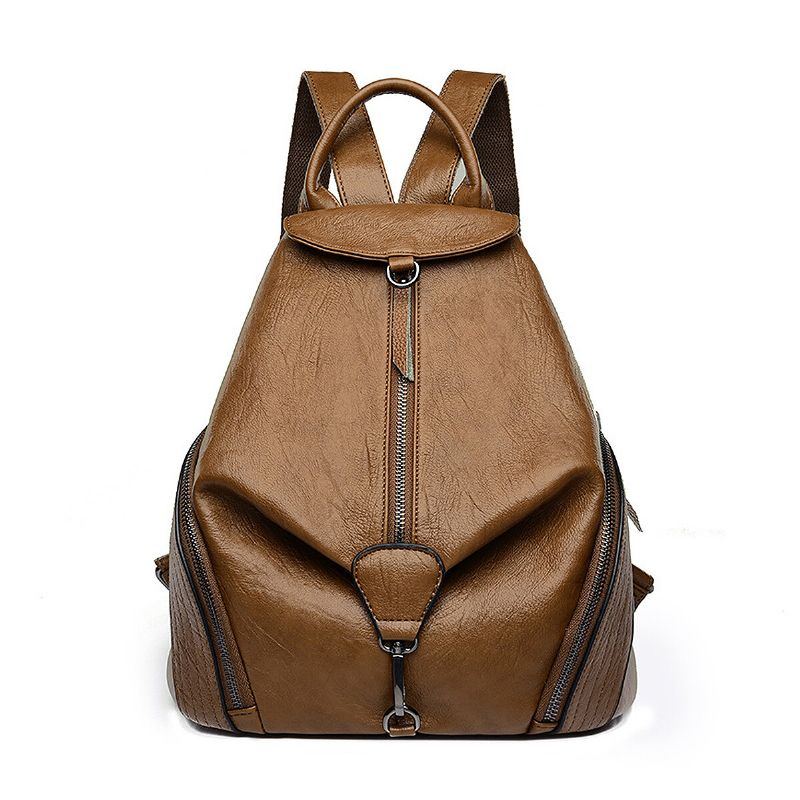 Damen Anti Diebstahl Lederrucksack Kadell Fashion Damen Geldbörse Anti Diebstahl Tasche Lässiger Reiserucksack Shopping Daypack