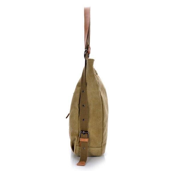 Damen Herren Canvas Handtaschen Multifunktionsrucksack