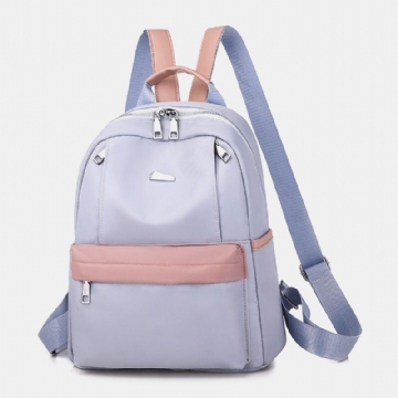 Damen Patchwork Schultasche Laptop Rucksack Tagesrucksack