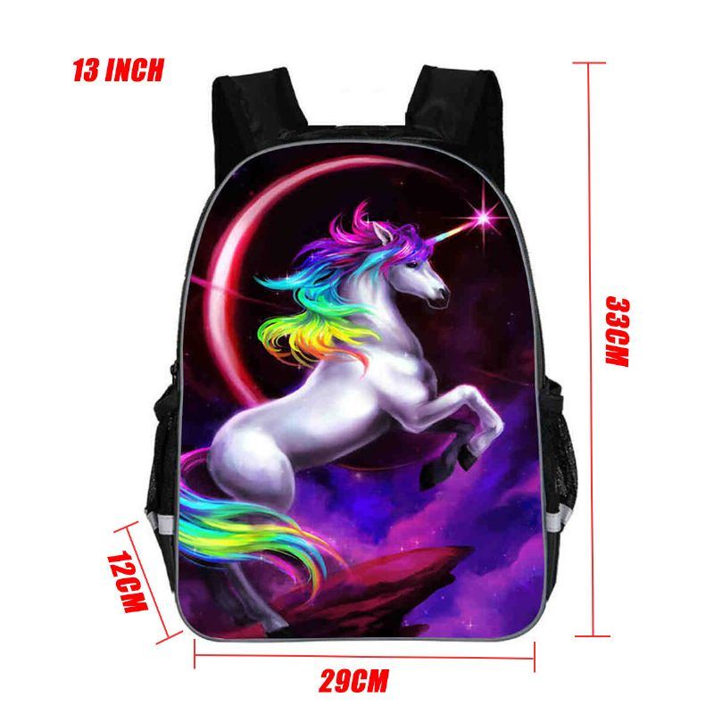 Damenmode Magischer Regenbogen Mode Schultasche Reiserucksack Kinderrucksack Geschenk