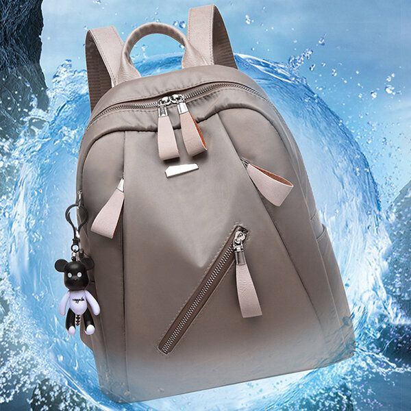 Damen Casual Große Kapazität Oxford Wasserdichter Rucksack Multifunktions Umhängetasche