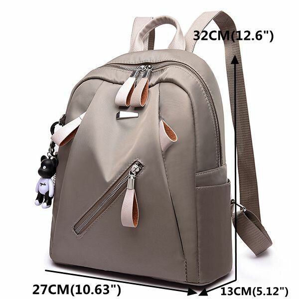 Damen Casual Große Kapazität Oxford Wasserdichter Rucksack Multifunktions Umhängetasche