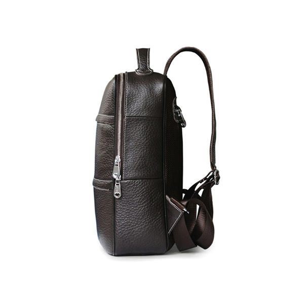 Damen Echtes Leder Art Und Weisenetter Fester Rucksack