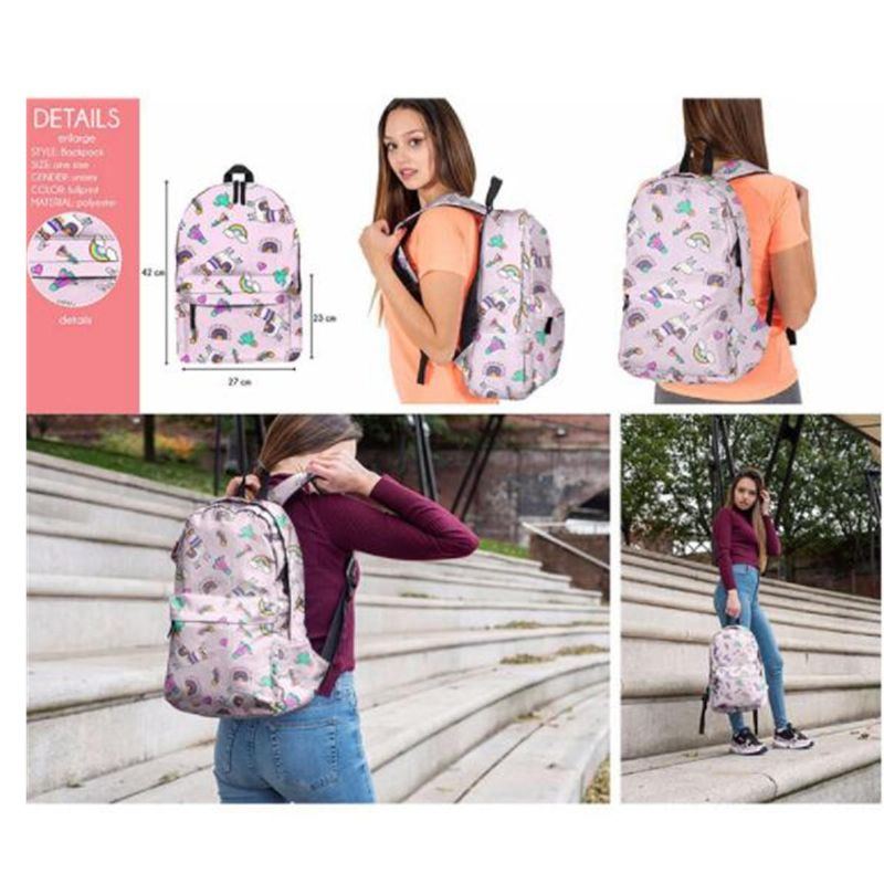 Damen Herren Bester Rucksack Mädchen Schule Umhängetasche Rucksack Schulranzen Reisehandtasche