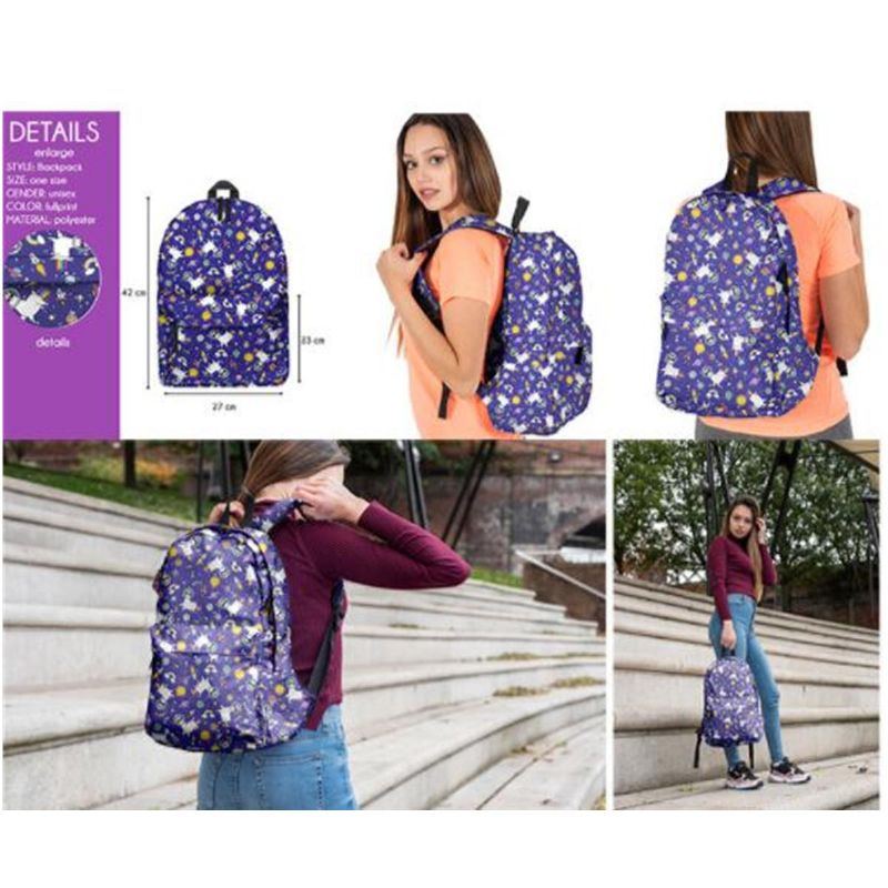 Damen Herren Bester Rucksack Mädchen Schule Umhängetasche Rucksack Schulranzen Reisehandtasche