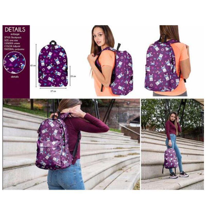 Damen Herren Bester Rucksack Mädchen Schule Umhängetasche Rucksack Schulranzen Reisehandtasche