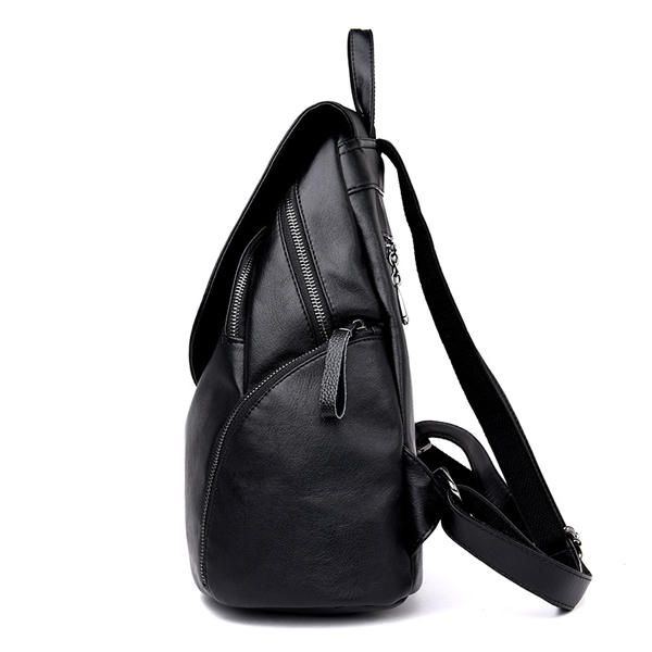 Damen Pu Hochleistungs Kurzstrecken Reisetasche Tragbarer Rucksack