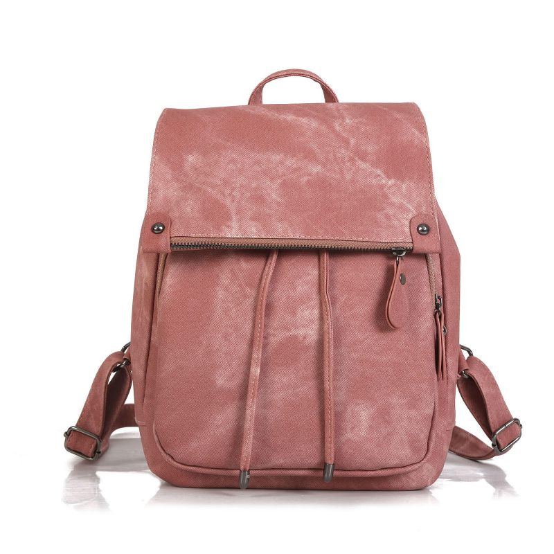 Damen Pu Leder Rucksack Umhängetasche Handtaschen Rucksack